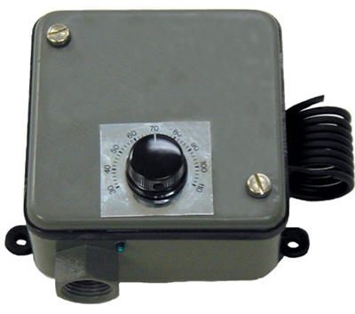 BriskHeat* TB261N Ambient Sensing Capillary Temperature Controllers from BriskHeat Corp