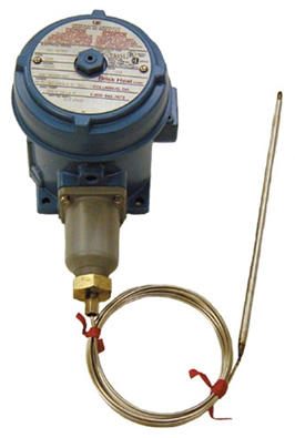 BriskHeat* TB110 Hazardous-Area Rated Bulb & Capillary Temperature Controllers