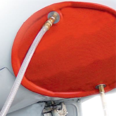 BriskHeat* SRV Composite Curing Blankets with Vacuum Seal