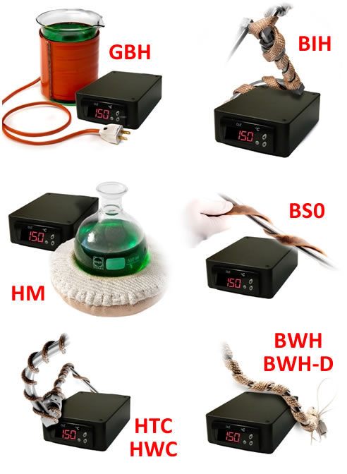 BriskHeat* SDC Temperature Controller with Heater Bundles