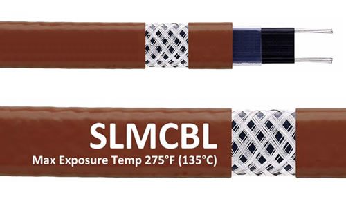 BriskHeat SLMCBL Mid-Temperature Self-Regulating Heating Cables from BriskHeat Corp