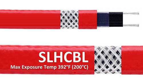 BriskHeat SLHCBL High-Temperature Self-Regulating Heating Cables from BriskHeat Corp